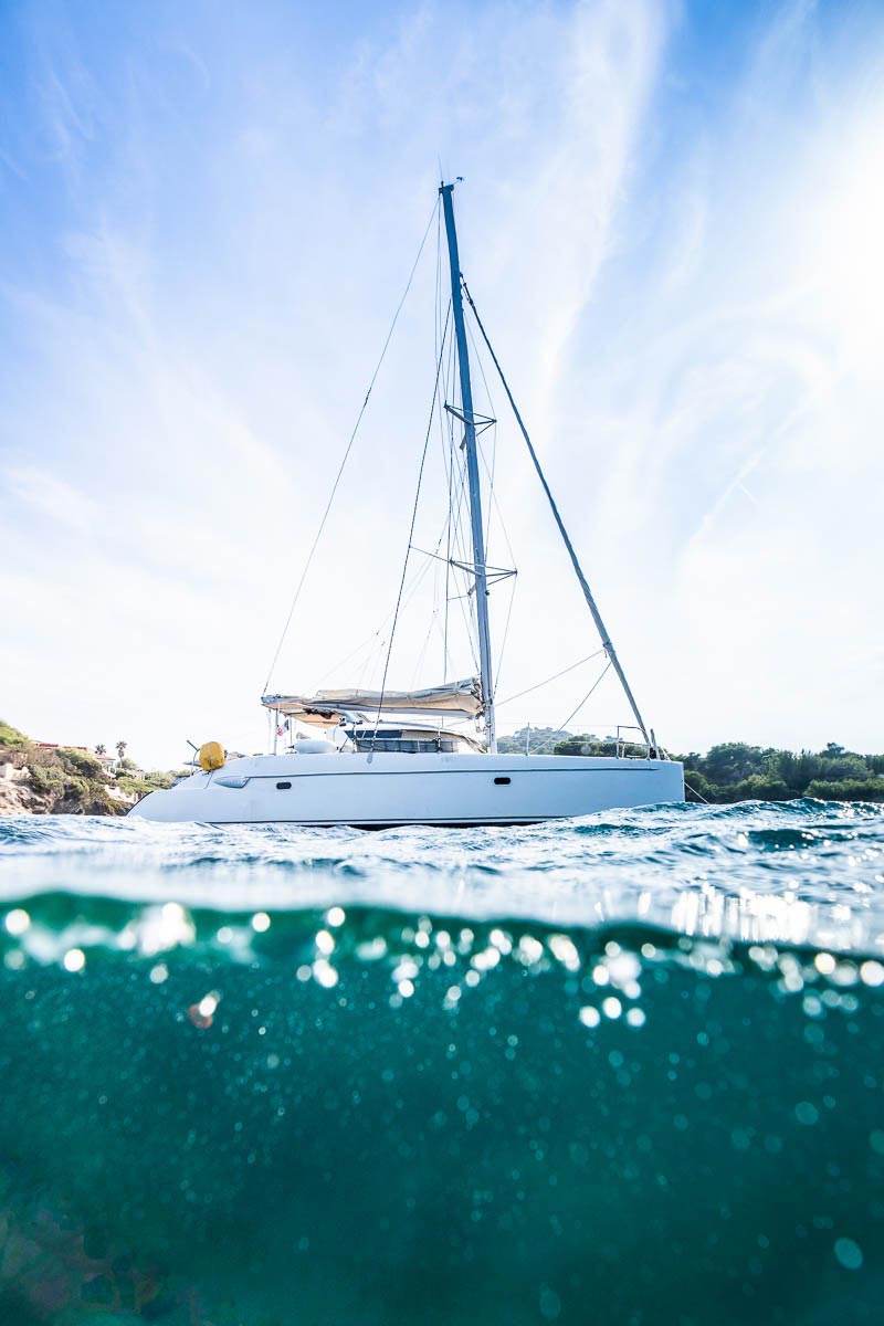 Notre Catamaran | L'Effet Mer, vos sorties en catamaran entre Carqueirannes et Cassis