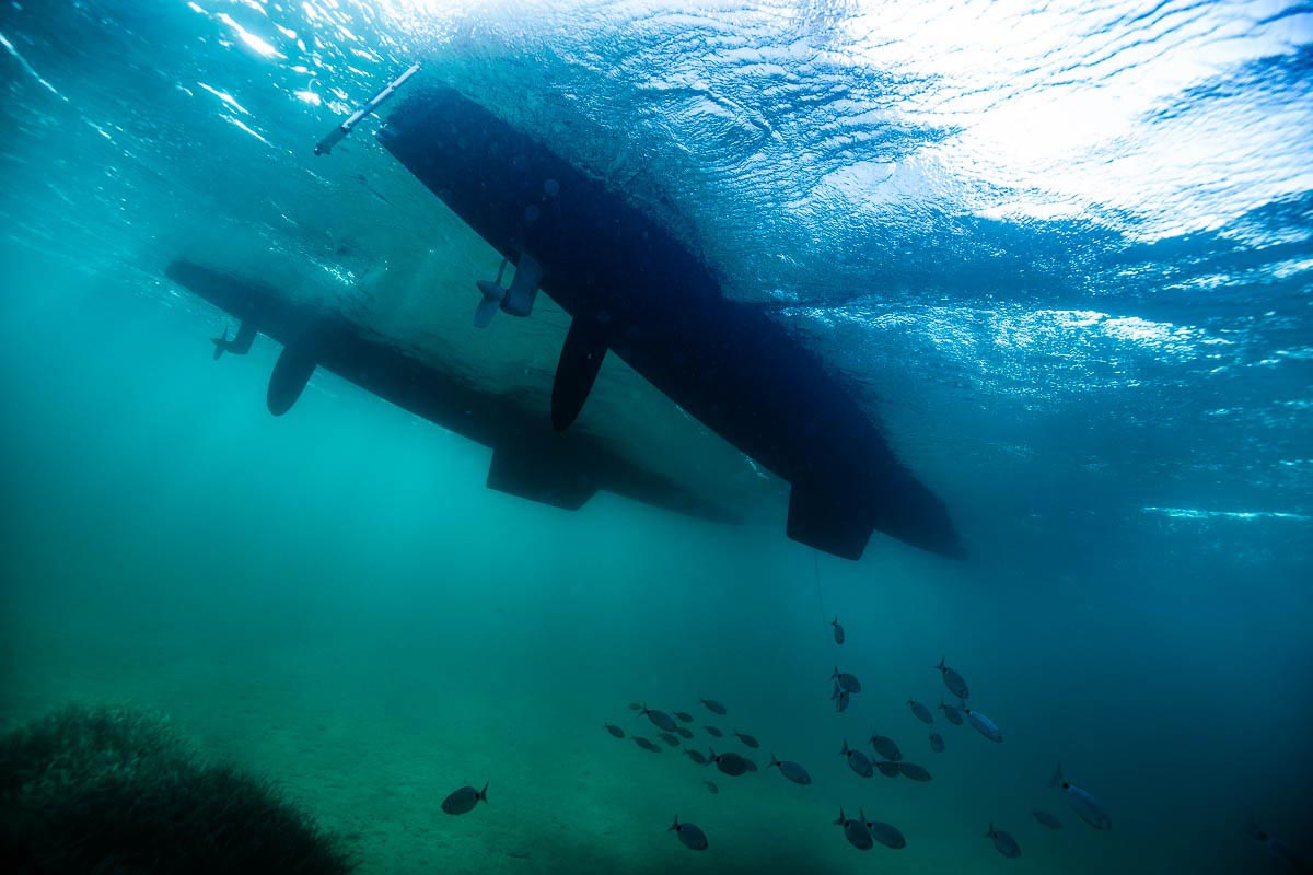 Vue sous-marine