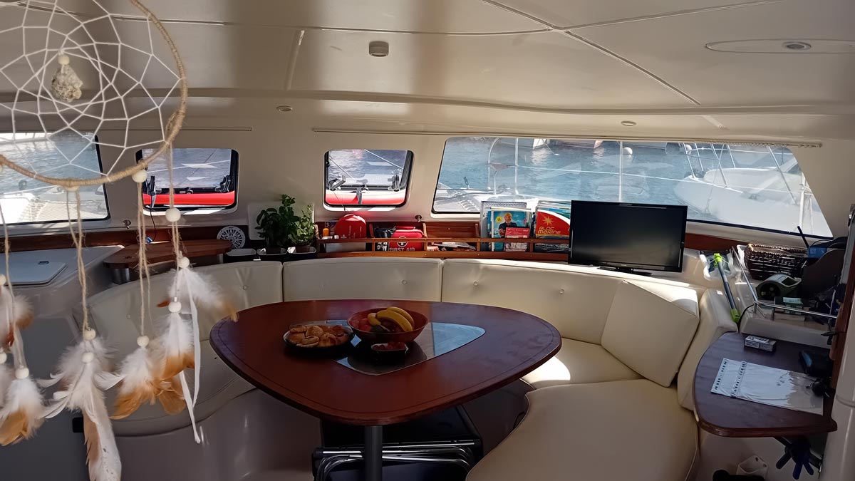 Intérieur catamaran